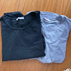 LUVMABELLY two maternity t-shirts